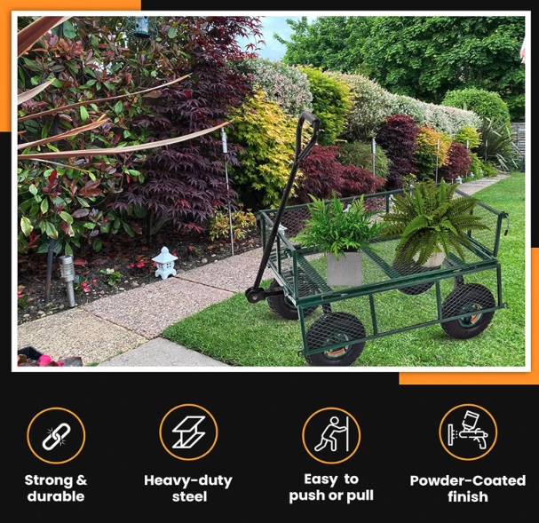 Best lightweight garden carts for seniors - Juggernaut